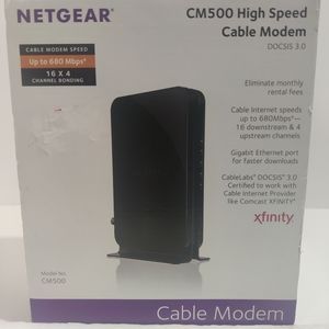 NETGEAR CM500 (CM500100NAS) 680 Mbps - Black
